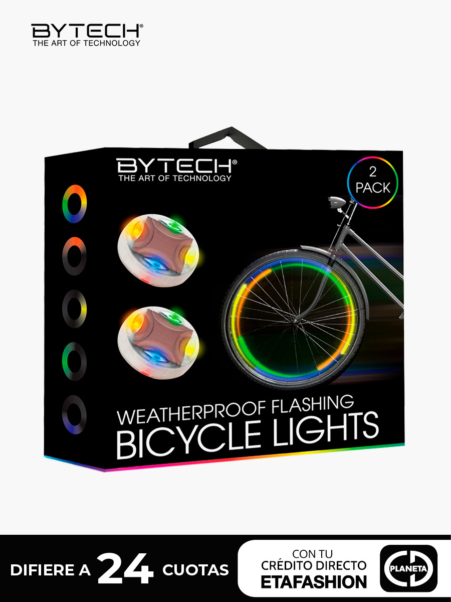 Luces By Tech para aro de bicicleta