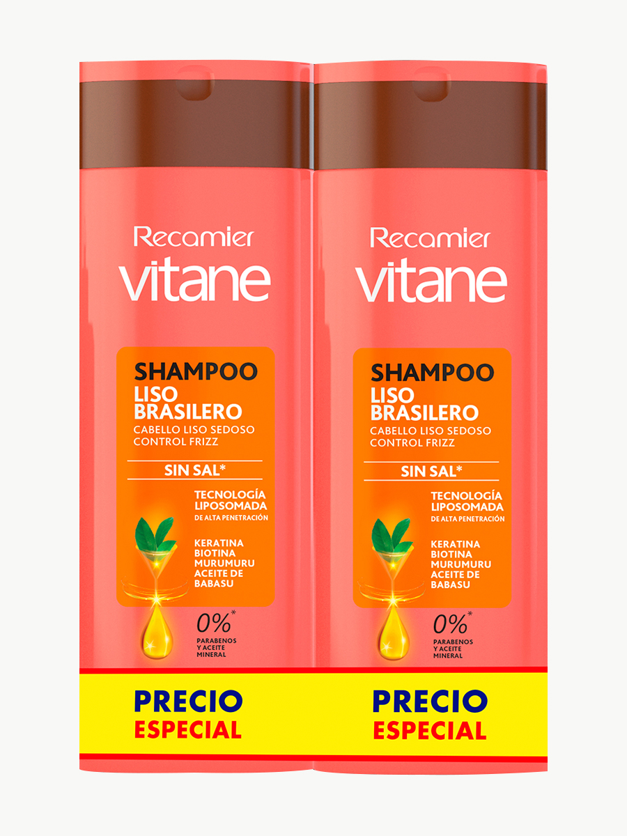 Vitane - Dúo Pack Shampoo Liso Brasileño