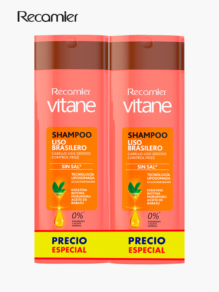 Vitane - Dúo Pack Shampoo Liso Brasileño