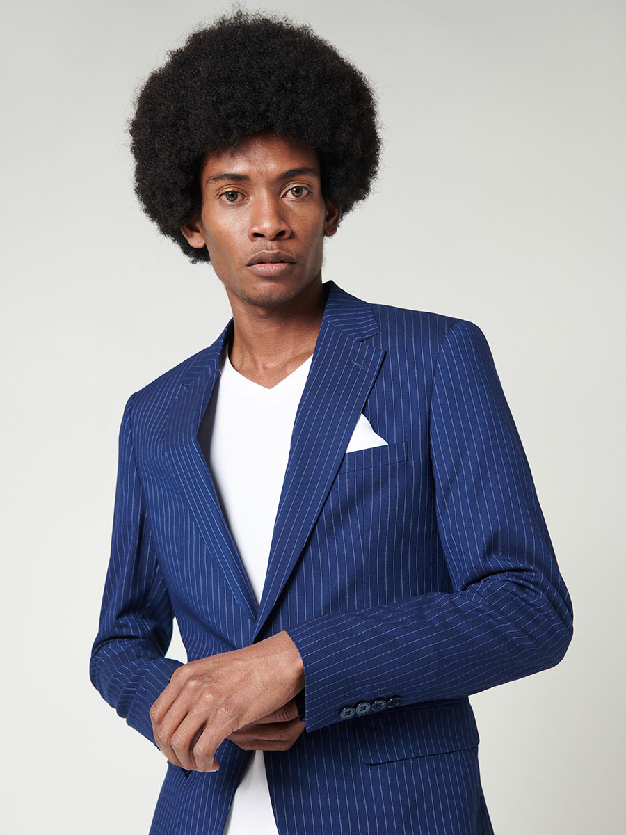 Terno Slim Fit a líneas - Executive