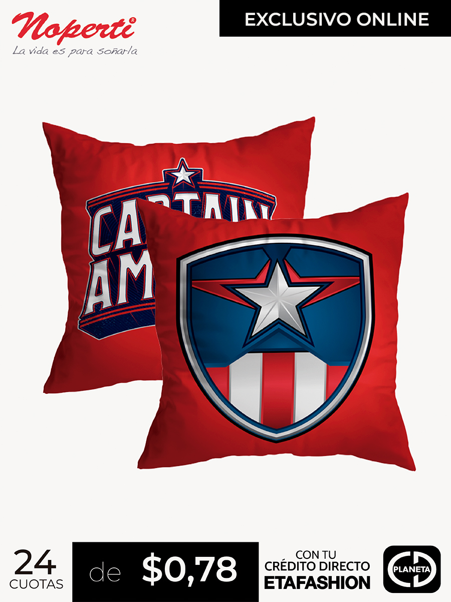 Cojín Capitán América - Noperti