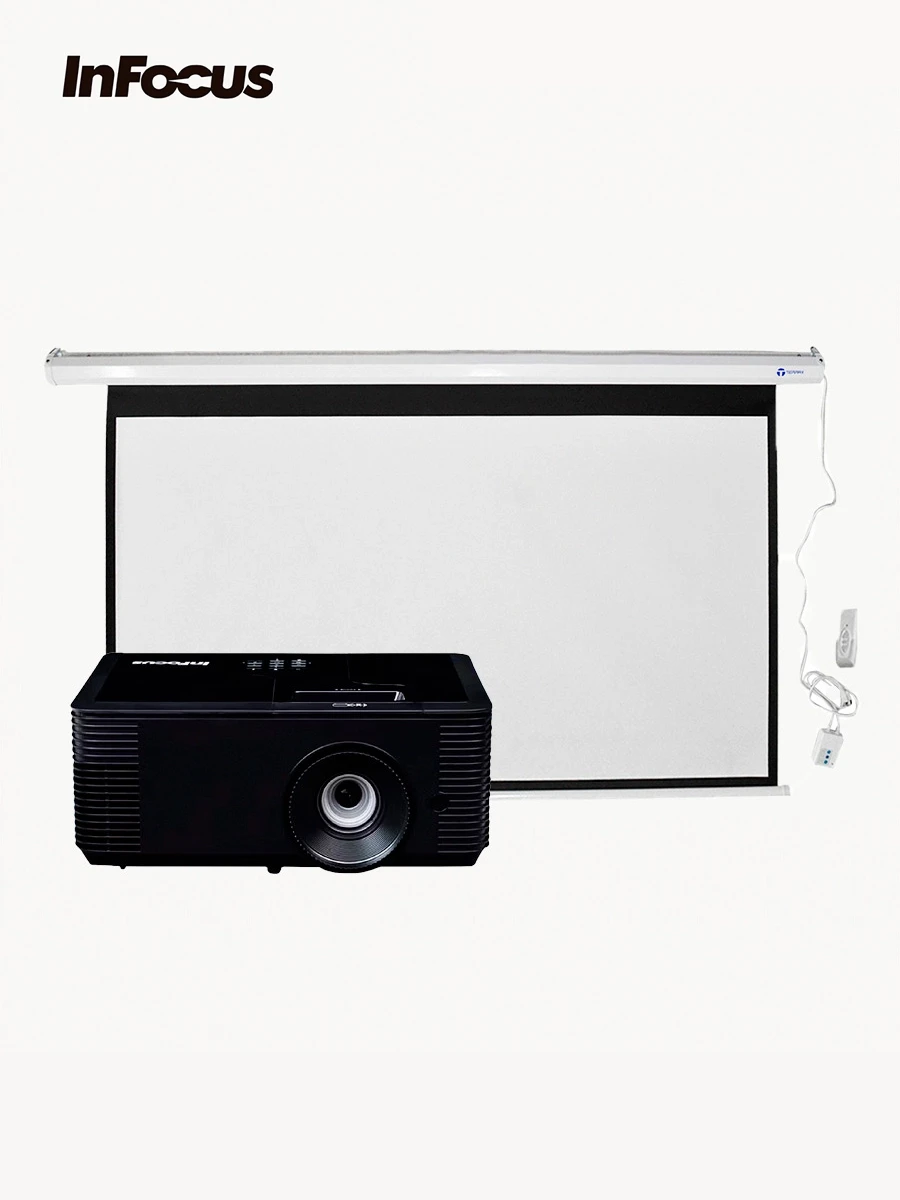 Combo Proyector Infocus Genesis IN2136 + Pantalla 80" Terrax SEE9801