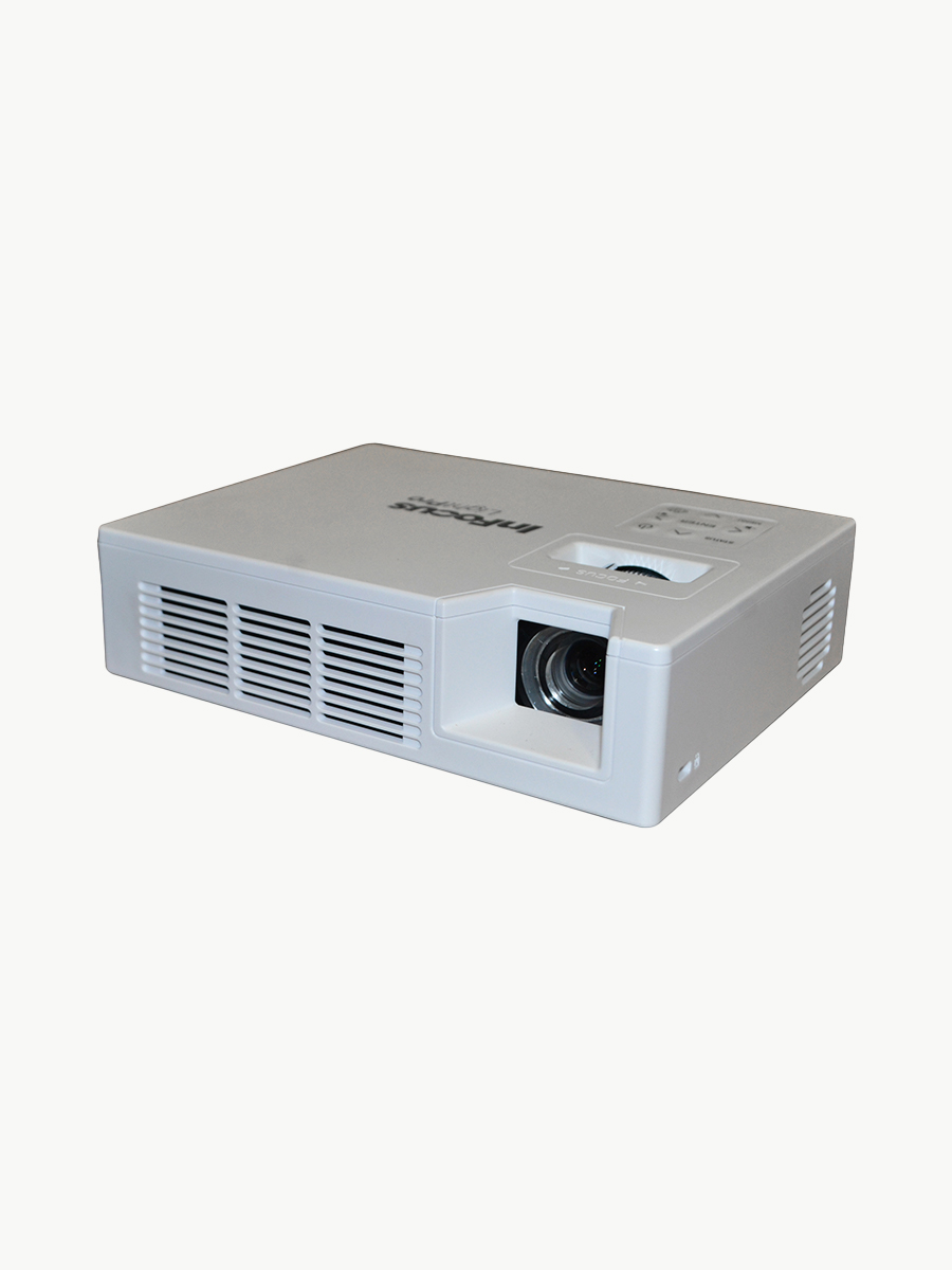 Combo Proyector Infocus Portátil IN1146 + Pantalla Terrax 80" SEE9801