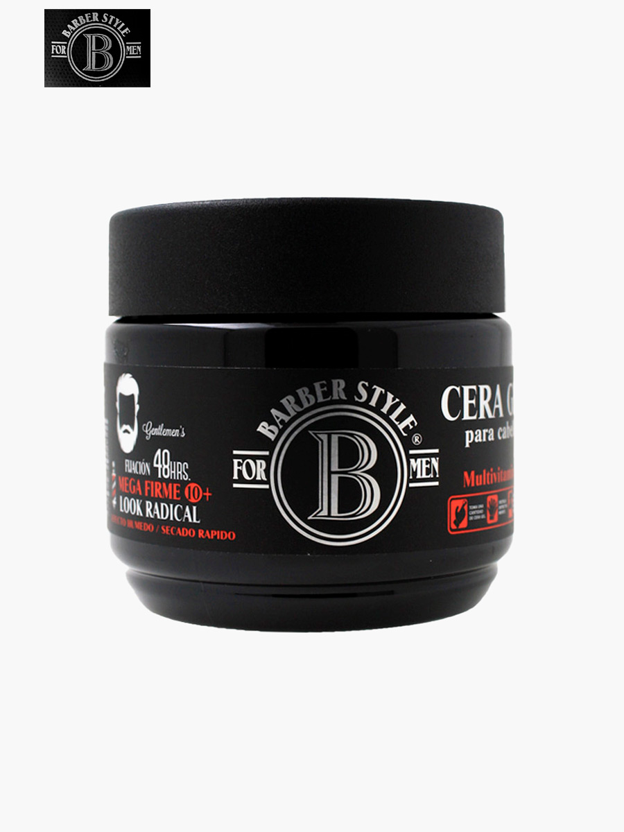 Barber Style - Cera Gel para Cabello
