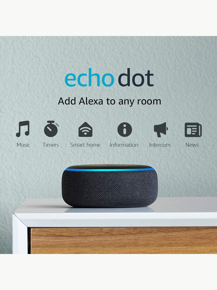 Combo Alexa Echo Dot 3ra Generación + Foco - Amazon