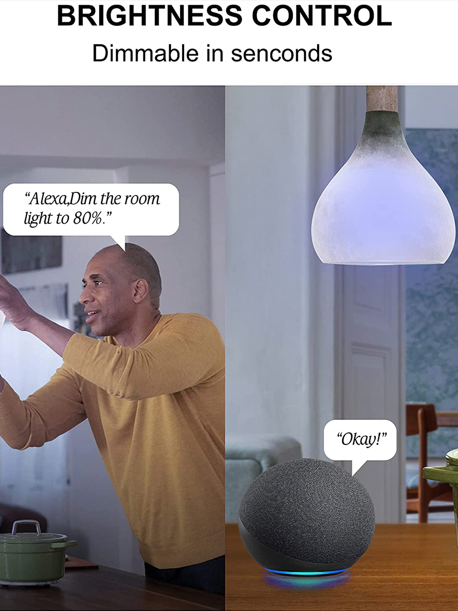 Combo Alexa Echo Dot 3ra Generación + Foco - Amazon