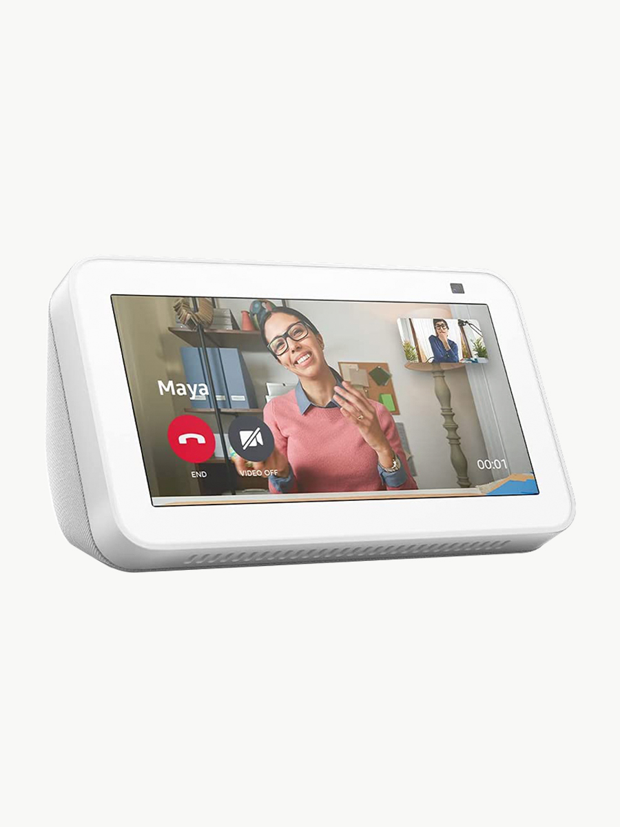 Combo Alexa Pantalla Echo Show 5 Blanco + Cámara - Amazon