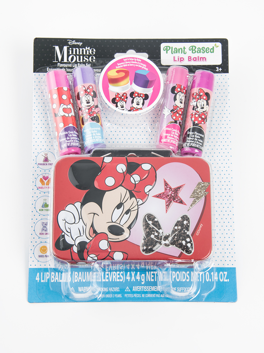 Set de Labiales + Estuche - Minnie Mouse