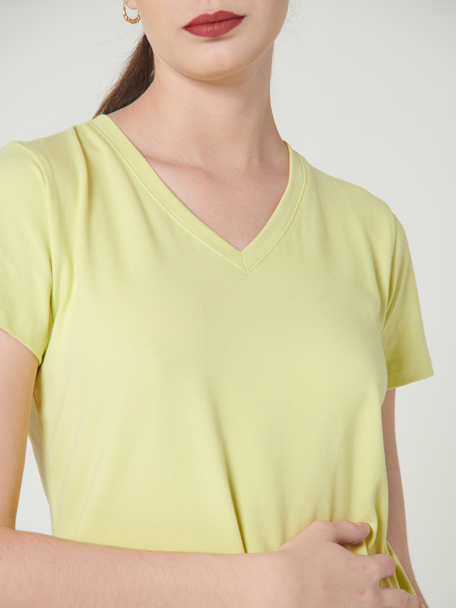 Camiseta cuello en V - Etabasic