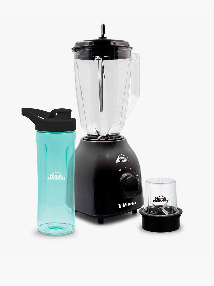Licuadora 3 en 1 Tri-Mix HEBL302N / Negro - Home Elements