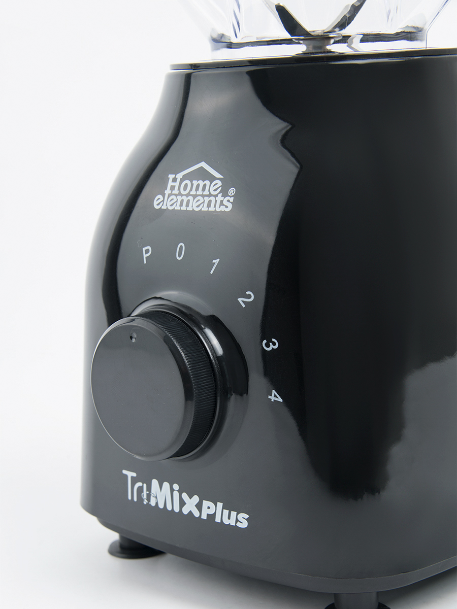 Licuadora 3 en 1 Tri-Mix HEBL302N / Negro - Home Elements