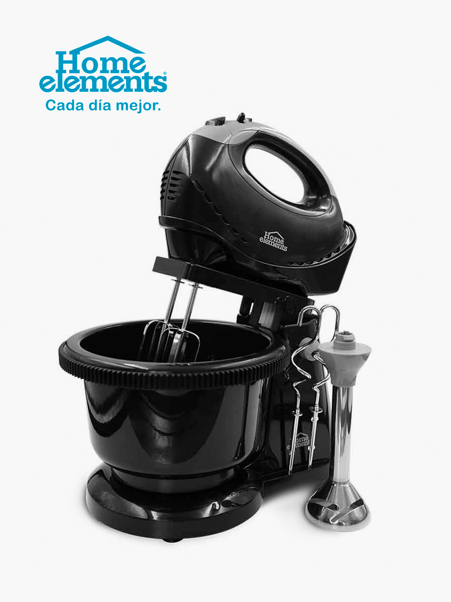 Batidora 3 en 1 Manual Pedestal e inmersión HE 504 - Home Elements