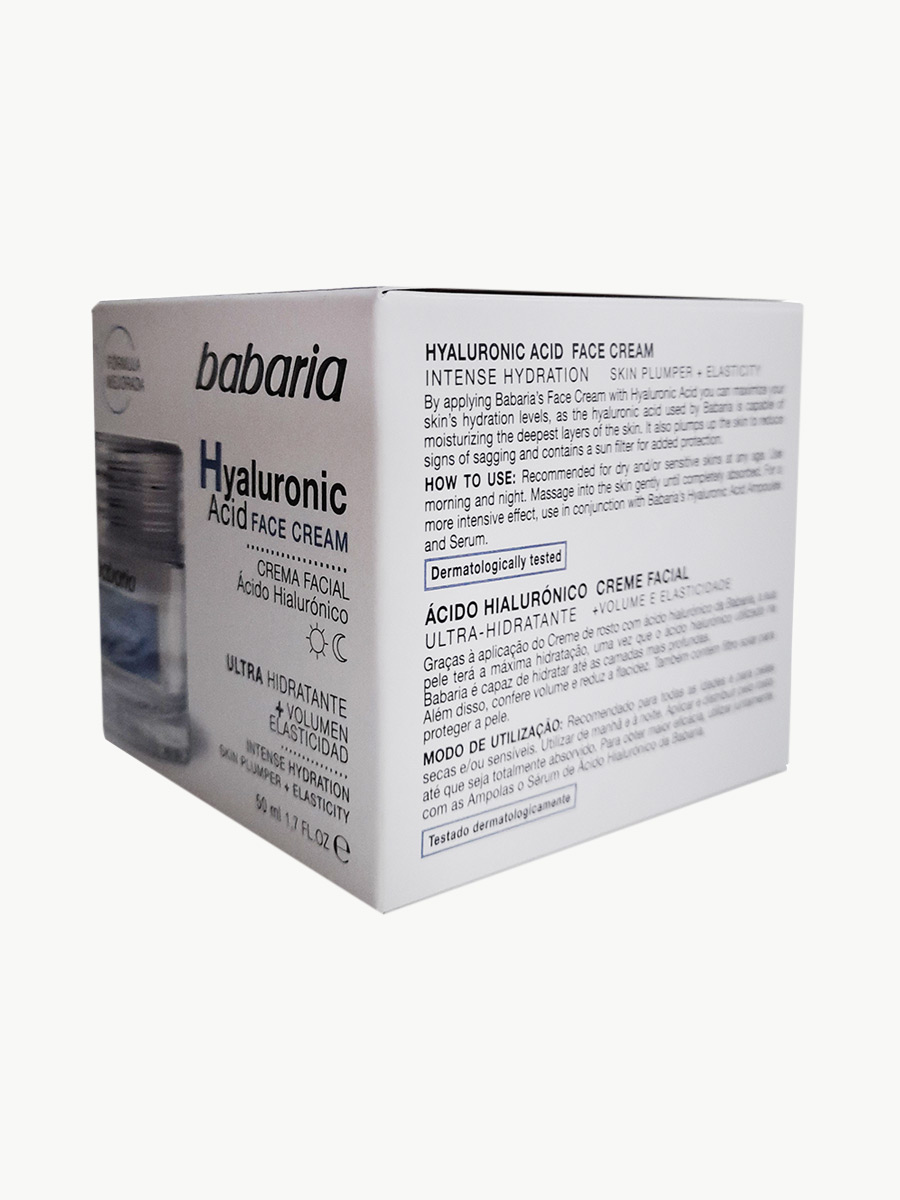 Babaria - Crema Facial Ácido Hialurónico