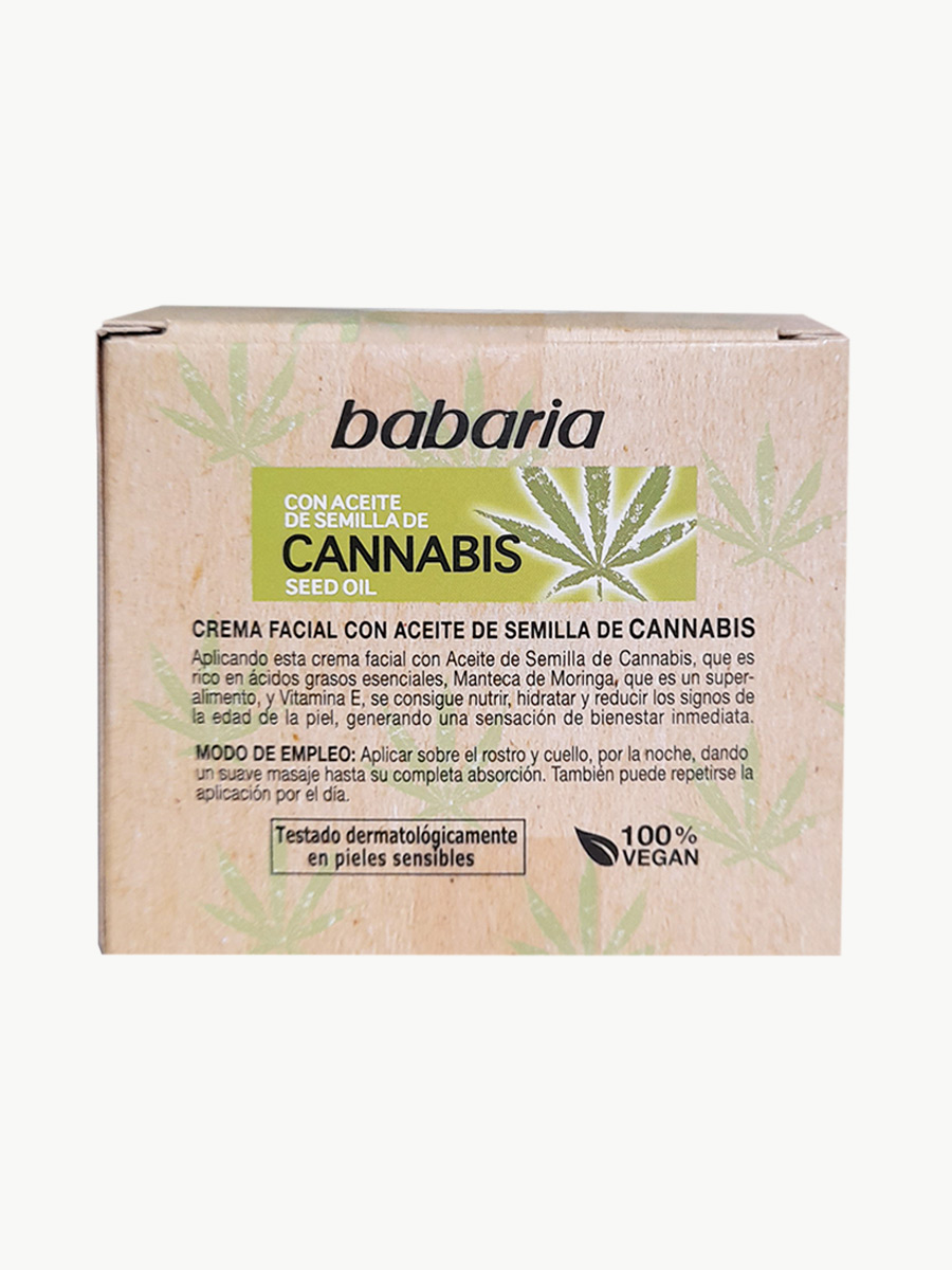 Babaria - Crema Facial Cannabis