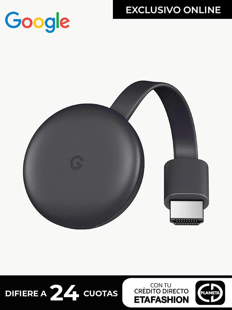Google Chromecast 3ra Generación Latam