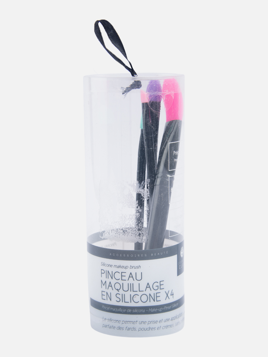 Set de 4 Brochas para maquillaje de Silicona