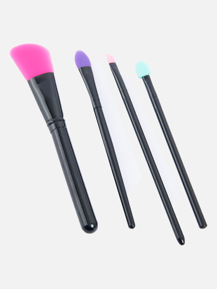 Set de 4 Brochas para maquillaje de Silicona