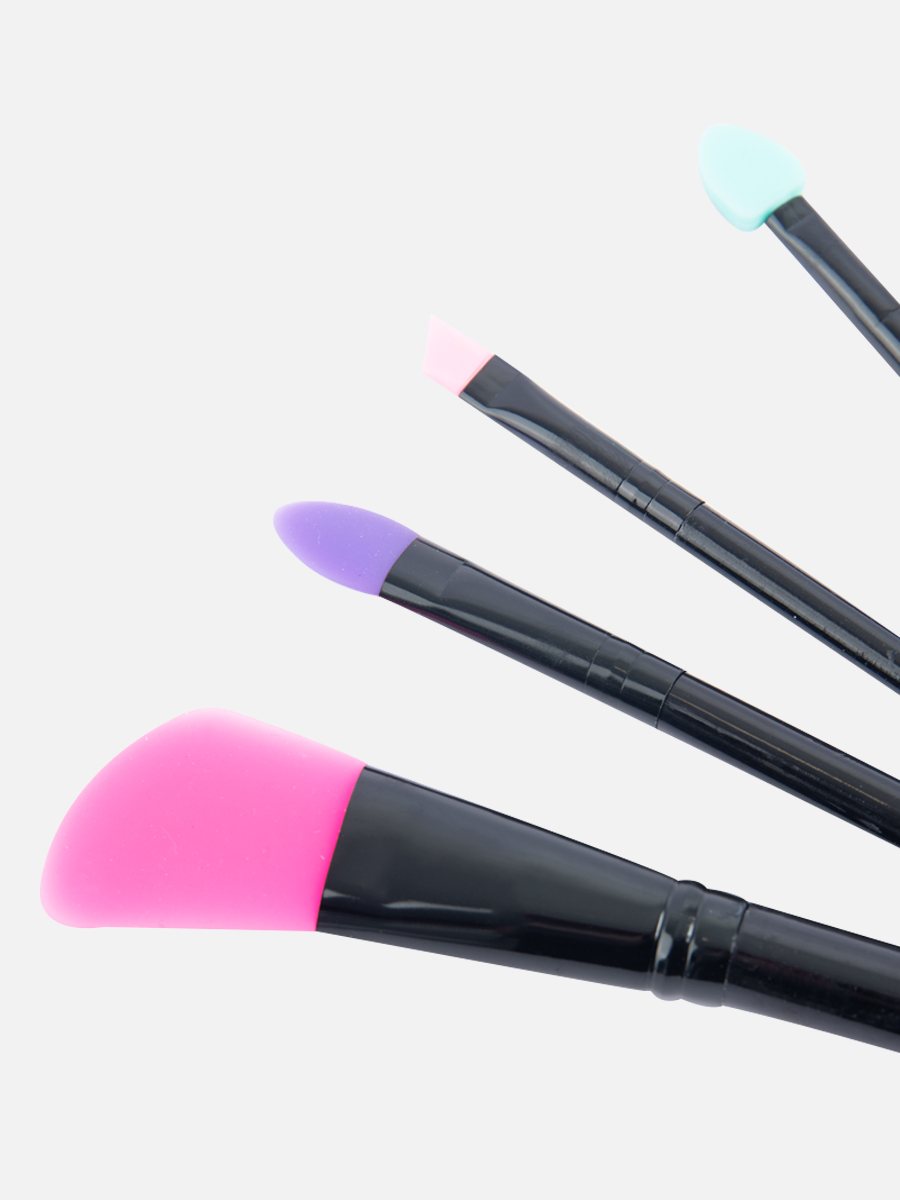 Set de 4 Brochas para maquillaje de Silicona
