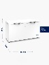 Congelador Frost Horizontal Electrolux EFC50W6HTW 508 Lts | Blanco