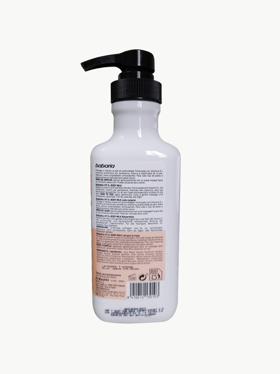 Babaria - Leche Corporal Vit E+