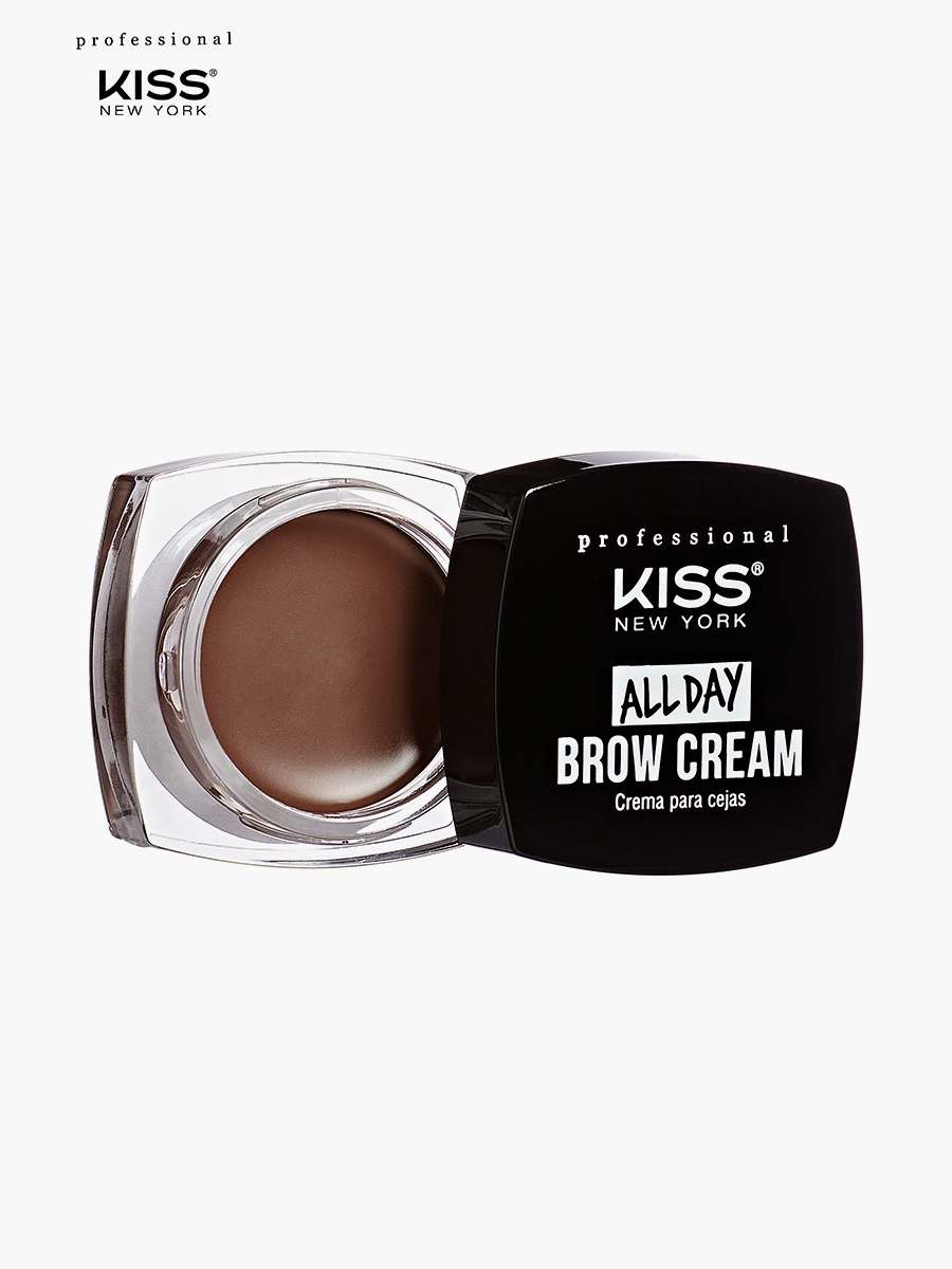 Kiss - Crema para Cejas Dark Brown