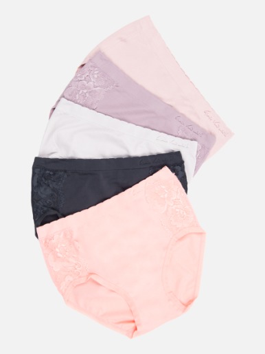 Panty alto sin costuras Pack X5