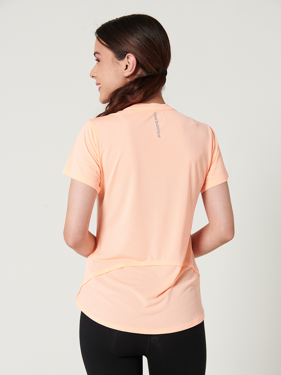 New Balance - Camiseta Accelerate Short Sleeve Top