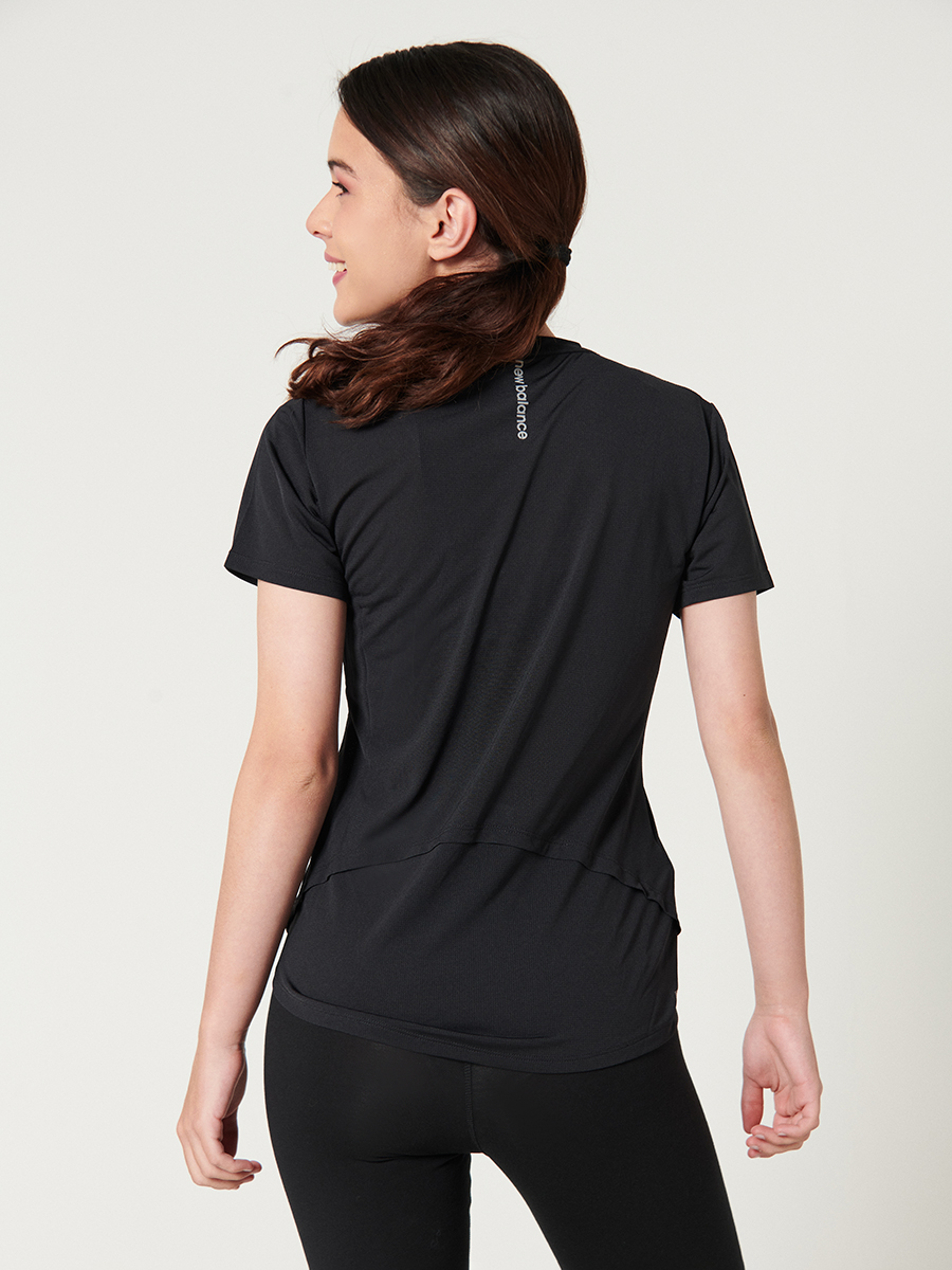New Balance - Camiseta Accelerate Short Sleeve Top