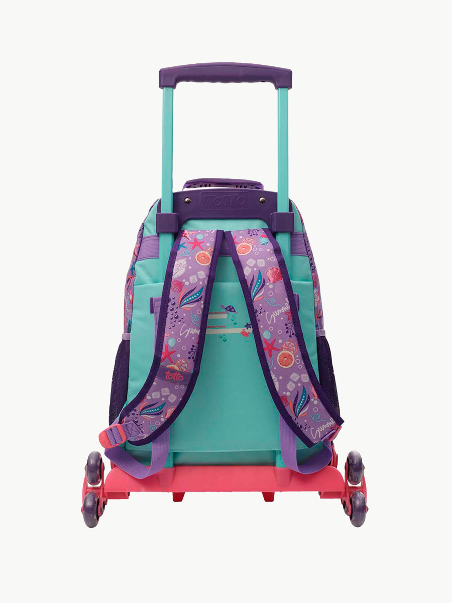 Totto - Mochila Ruedas Infantil Confetti Happy