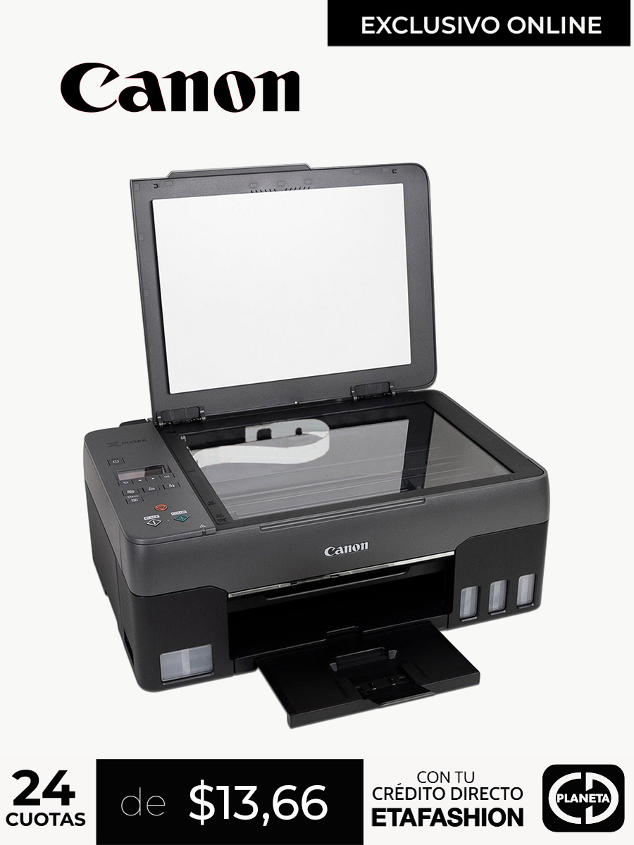 Impresora Canon Multifunción USB G2160 Tinta Continua