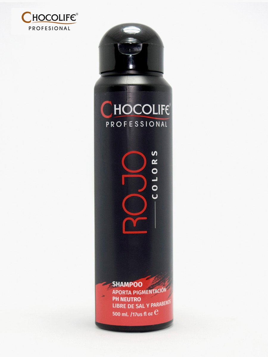 Shampoo Rojo Pasión - Chocolife