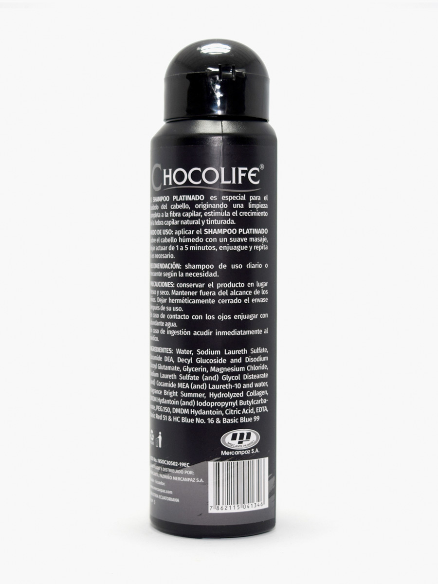 Shampoo Rubio Platinado - Chocolife