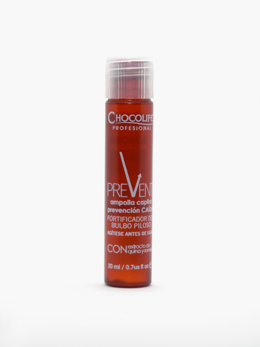 Ampollas Tónico Prevención Caída Profesional X4 - Chocolife