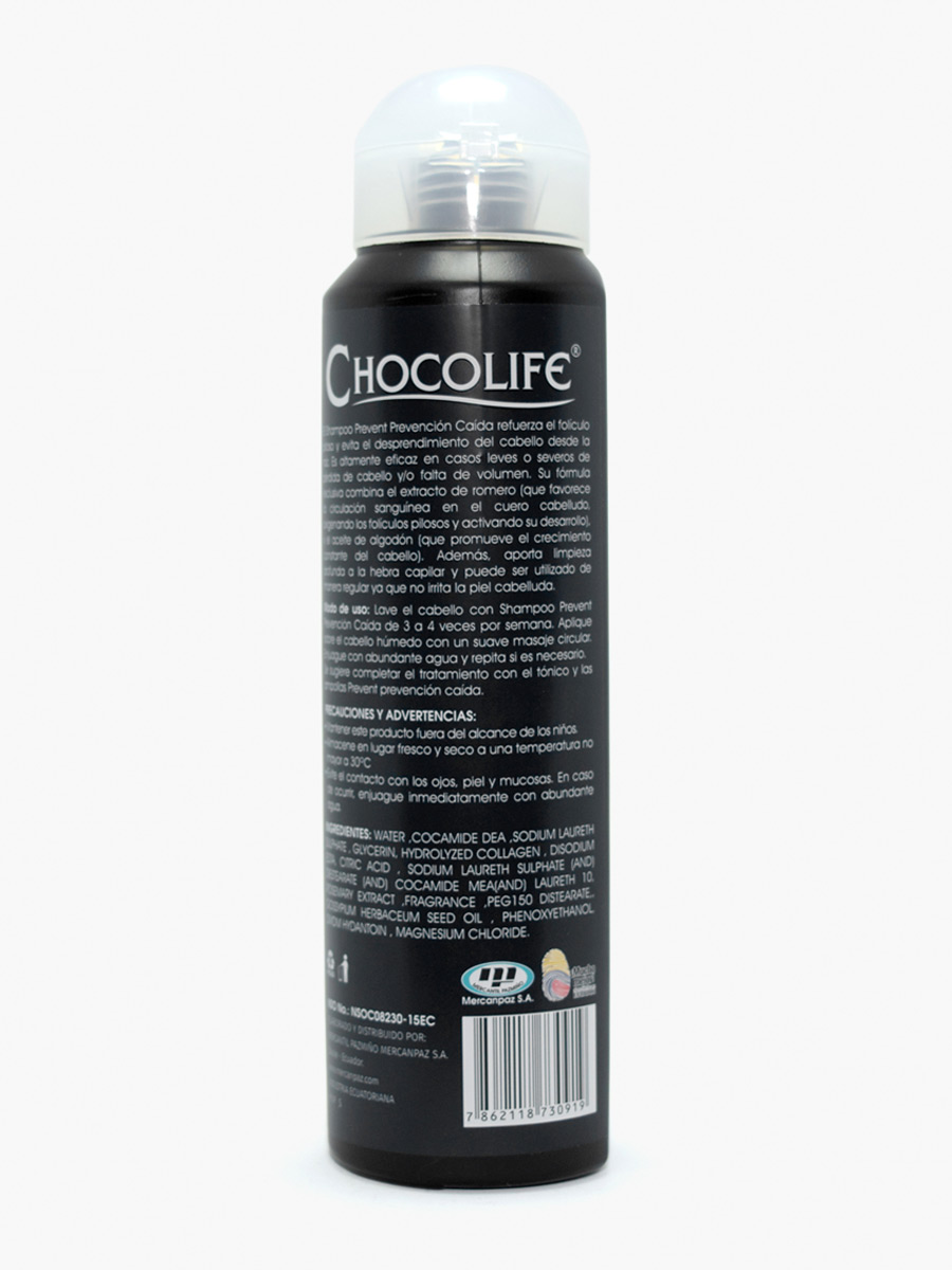 Shampoo Prevención Caída - Chocolife