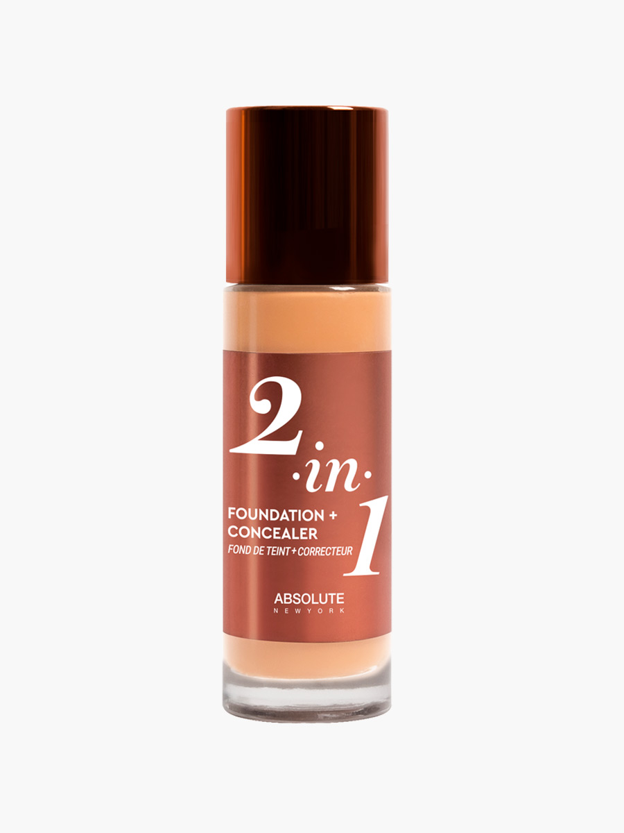 Absolute New York - Base Líquida 2-in-1 Foundation + Concealer Warm Sand