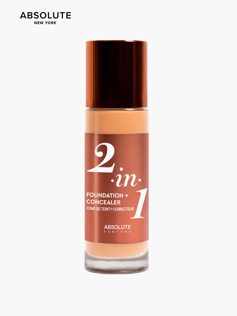 Absolute New York - Base Líquida 2-in-1 Foundation + Concealer Warm Sand