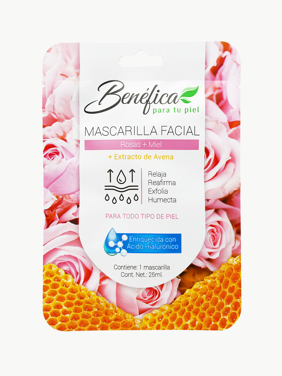 Benéfica - Mascarilla Rosas y Miel
