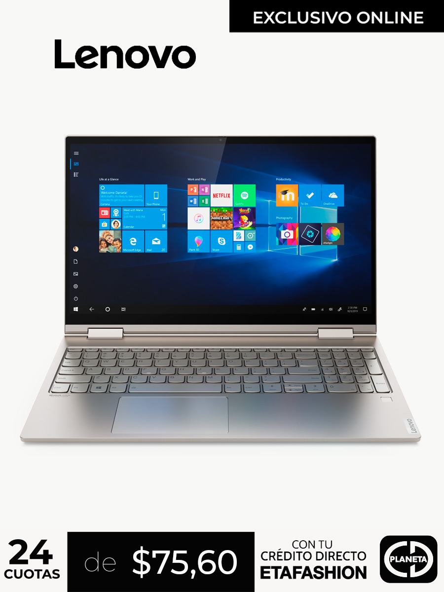Laptop Lenovo Core i7 15.6" SSD 1TB Touch