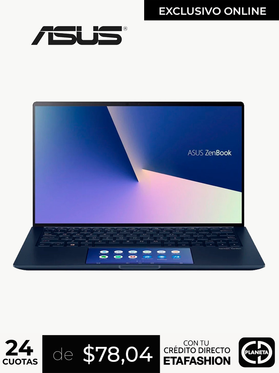 Laptop Asus Core I5 14"  ZenBook 8GB /  512GB UX435EA