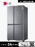 Refrigerador LG Side by Side Inverter GS65BPGK / 688 Litros