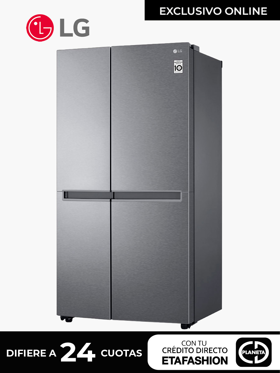 Refrigerador LG Side by Side Inverter GS65BPGK / 688 Litros