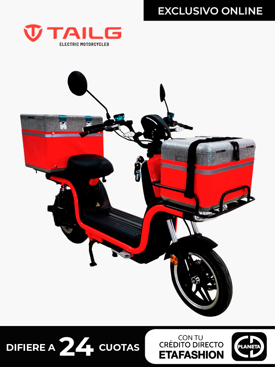 Motocicleta Eléctrica Tailg Umeal | Rojo