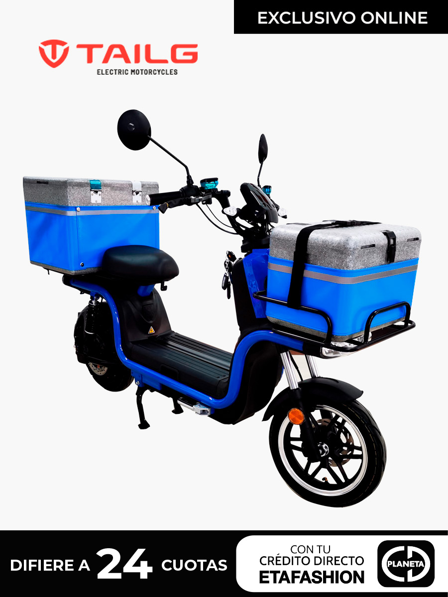 Motocicleta Eléctrica Tailg Umeal | Azul