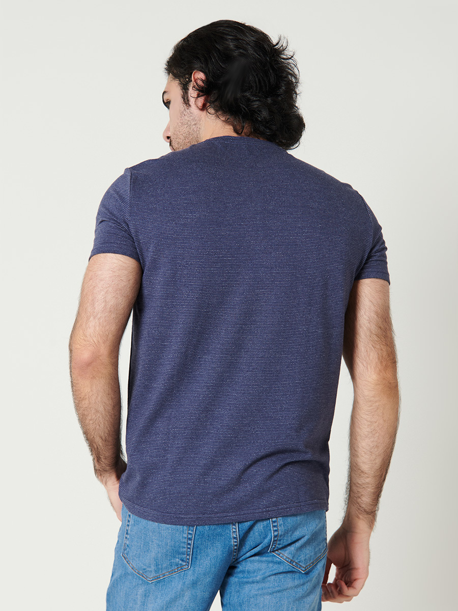 Camiseta Henley - Etabasic