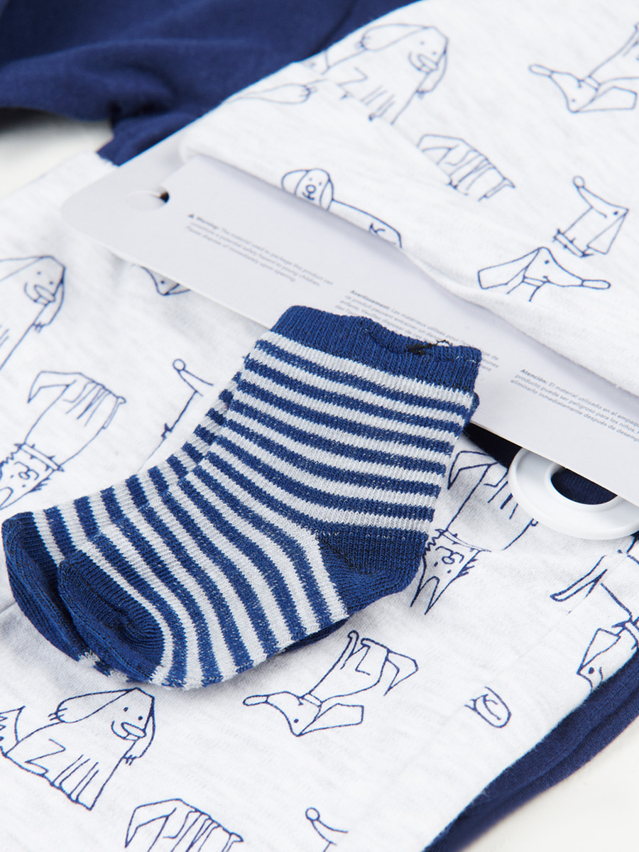 Set 3 piezas Body + Mono + Medias