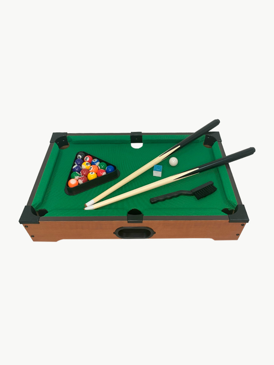 Juego de mesa de billar en miniatura