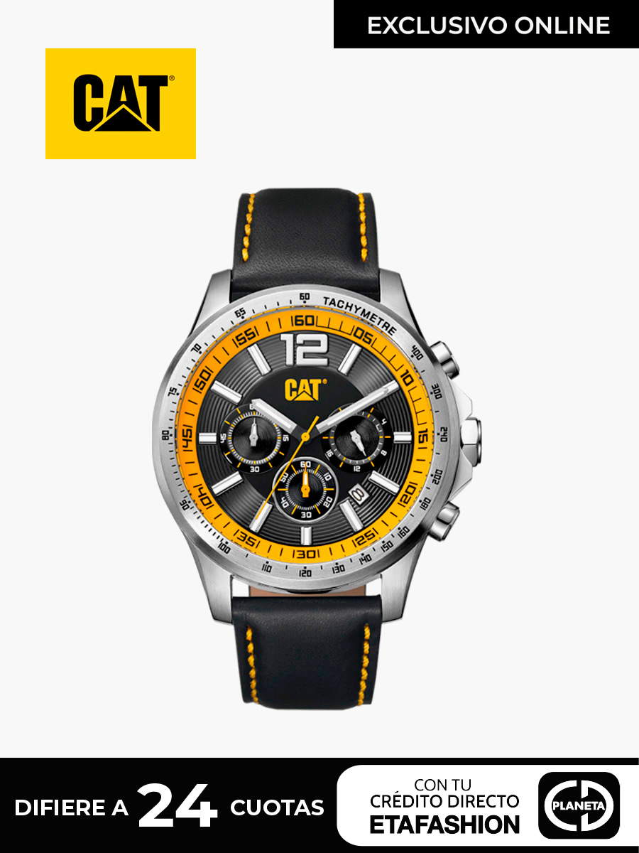 Reloj Cronógrafo Caterpillar Boston Black