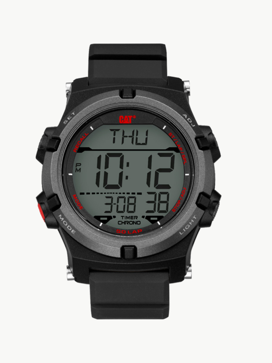 Reloj Digital Caterpillar Crossfire Black