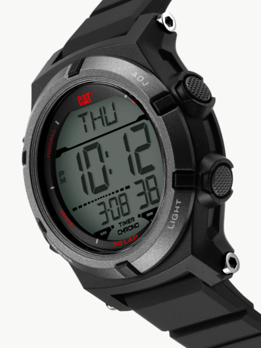 Reloj Digital Caterpillar Crossfire Black