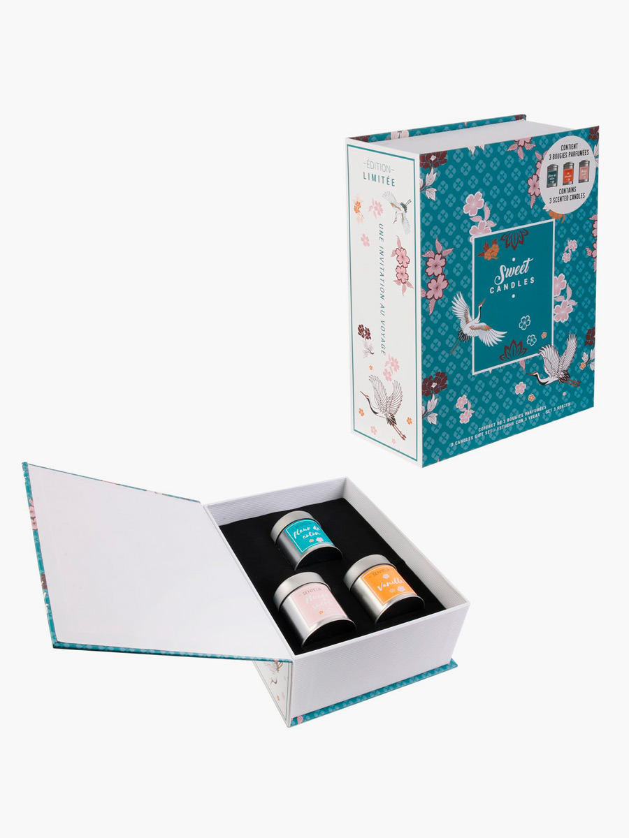 Vela Bote de Metal Pack X3